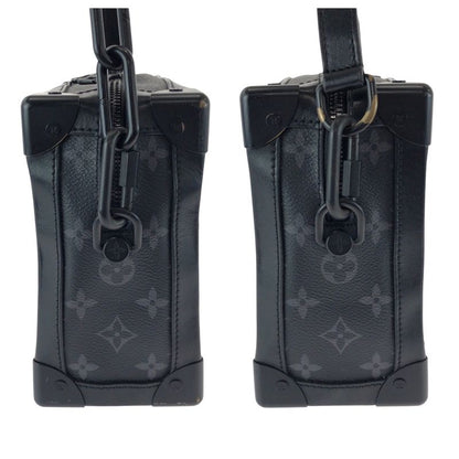 Louis Vuitton Monogram Eclipse Soft Trunk Black Hardware PVC M44730 Chain