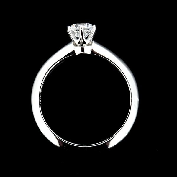 Tiffany & Co Solitaire 052ct Diamond Ring E-vs1 Pt950