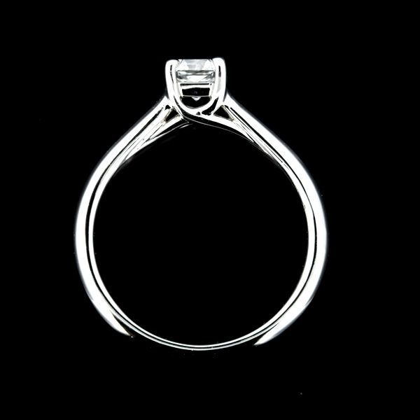 Tiffany & Co Lucida 047ct F-vs2-ex Diamond Ring Pt950