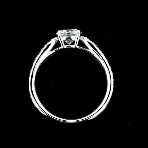 Tiffany & Co Harmony 064ct F-vs1-3ex Diamond Ring Pt950