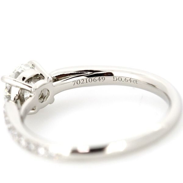 Tiffany & Co Harmony 064ct F-vs1-3ex Diamond Ring Pt950