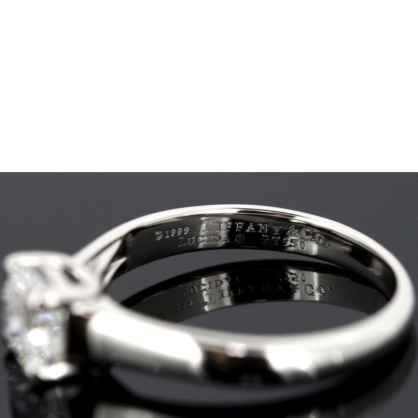 Tiffany & Co Lucida 077ct Diamond Ring Pt950
