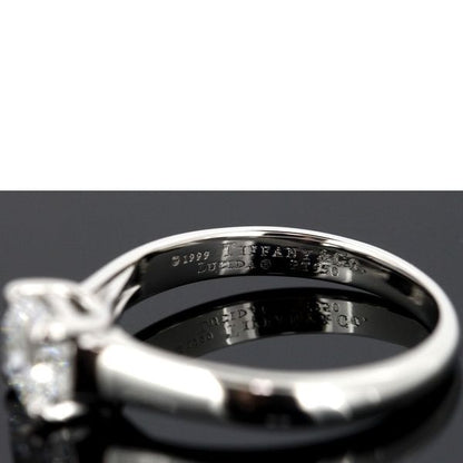 Tiffany & Co Lucida 077ct Diamond Ring Pt950