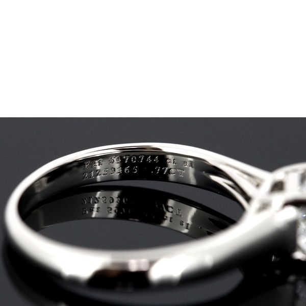 Tiffany & Co Lucida 077ct Diamond Ring Pt950