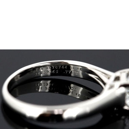Tiffany & Co Lucida 077ct Diamond Ring Pt950