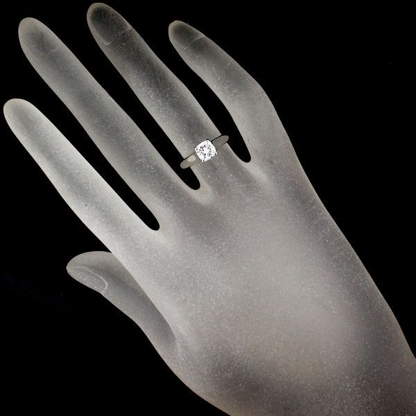 Tiffany & Co Lucida 077ct Diamond Ring Pt950