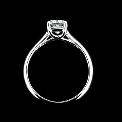 Tiffany & Co Lucida 077ct Diamond Ring Pt950