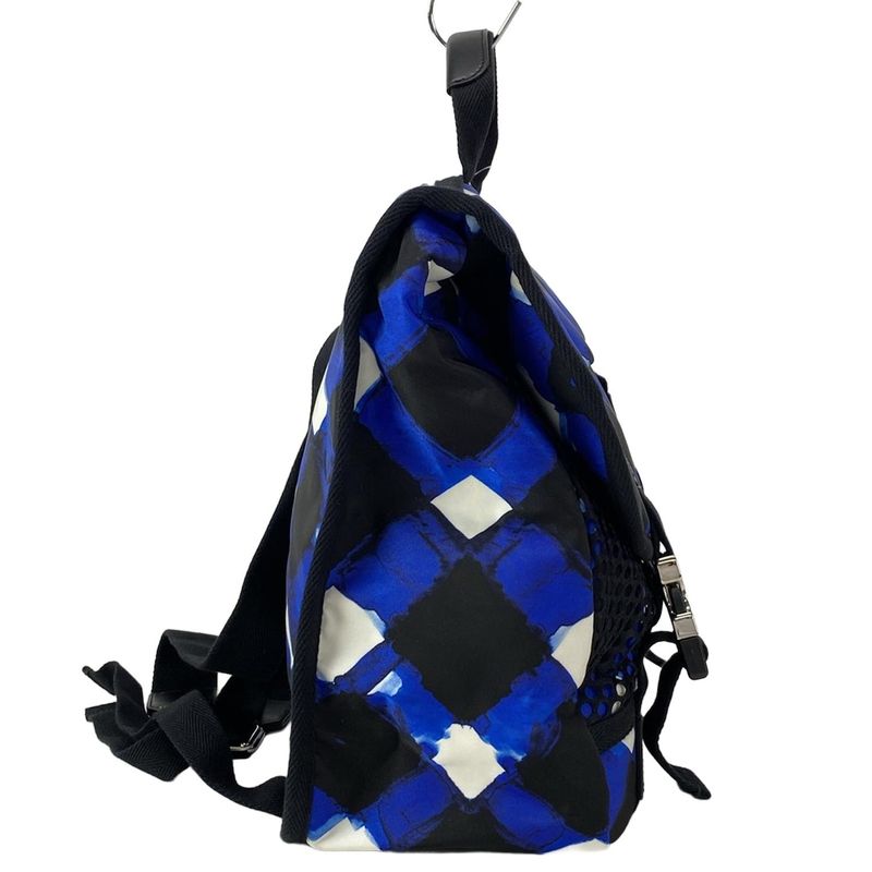 Chanel Backpack Sac Airline Blue×black×white