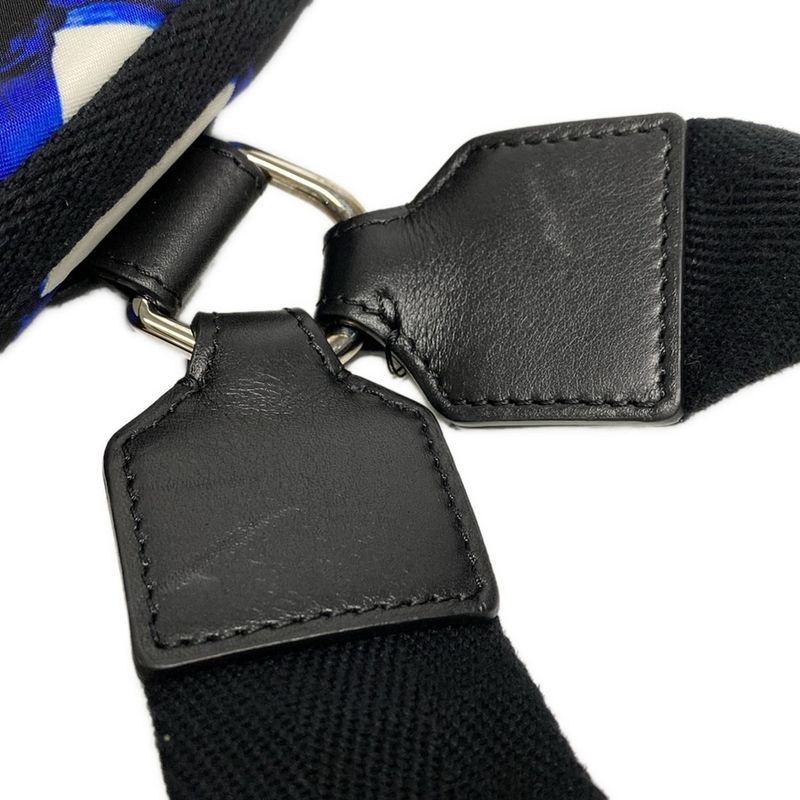 Chanel Backpack Sac Airline Blue×black×white