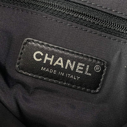 Chanel Backpack Sac Airline Blue×black×white