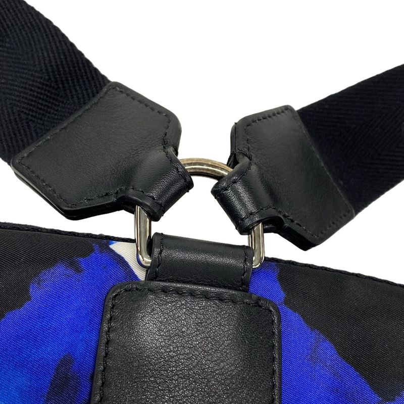 Chanel Backpack Sac Airline Blue×black×white