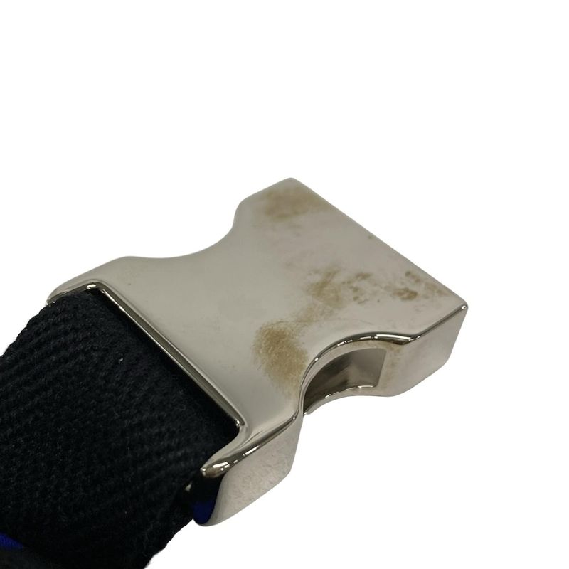 Chanel Backpack Sac Airline Blue×black×white