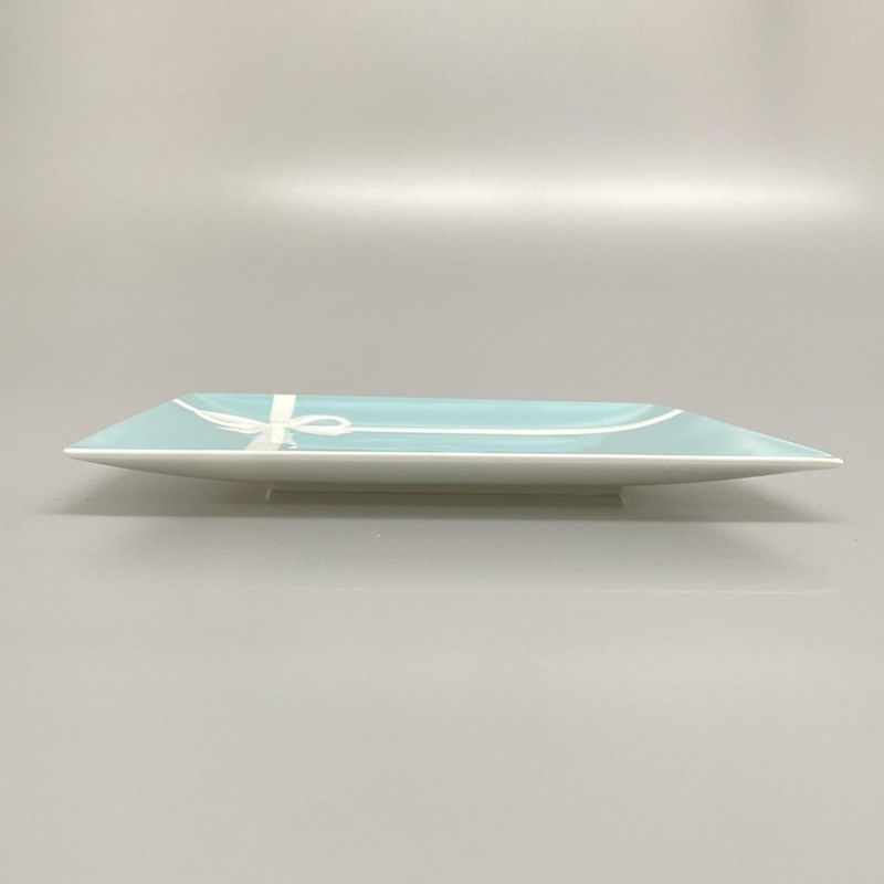 Tiffany & Co Like Plate Blue Bow Tiffany & Co Blue And White