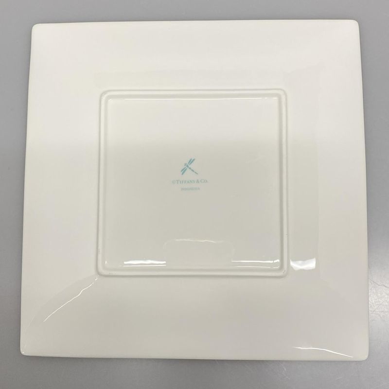 Tiffany & Co Like Plate Blue Bow Tiffany & Co Blue And White