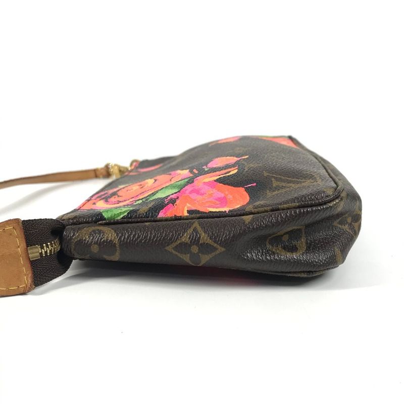 Louis Vuitton Pochette Accessoire M48615 Monogram Canvas Brown