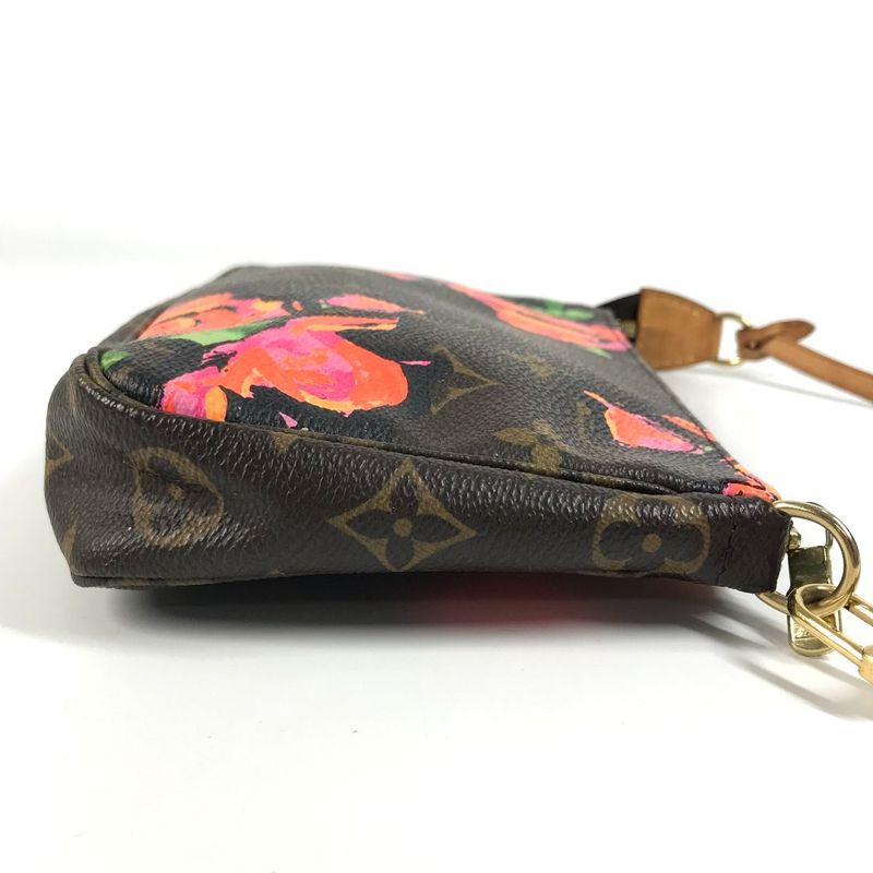 Louis Vuitton Pochette Accessoire M48615 Monogram Canvas Brown