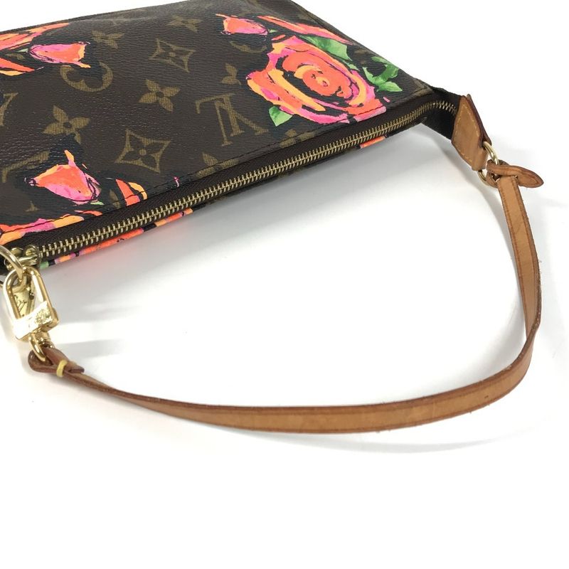 Louis Vuitton Pochette Accessoire M48615 Monogram Canvas Brown