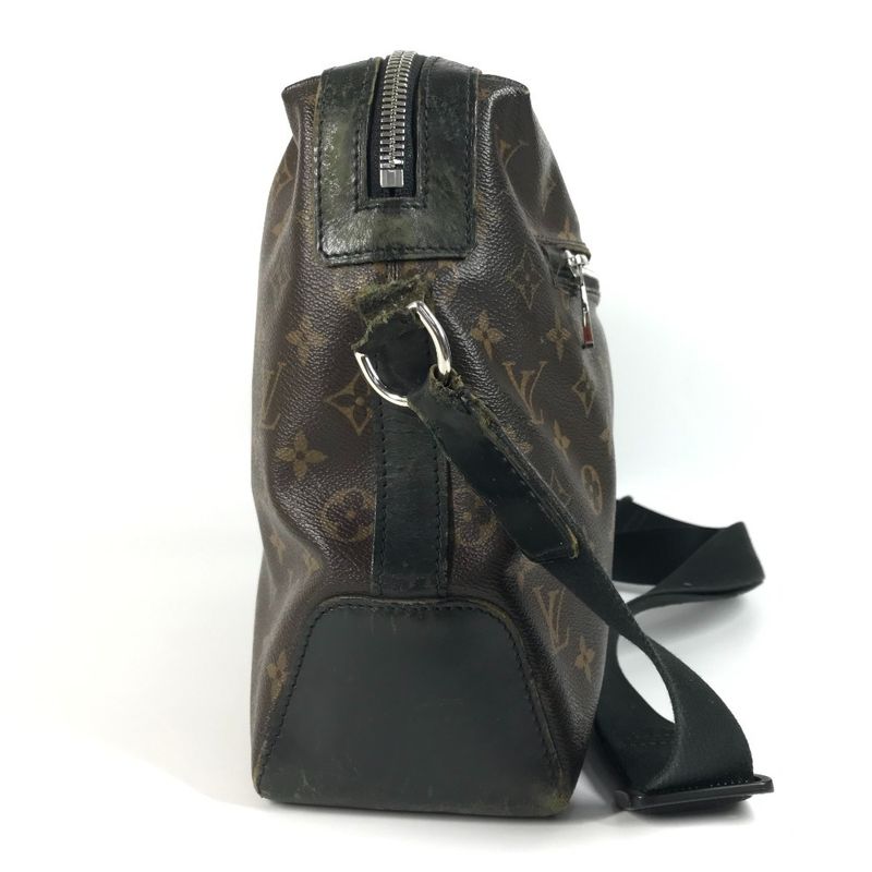 Louis Vuitton Shoulder Bag Torres M40387 Monogram Macassar Canvas Brown