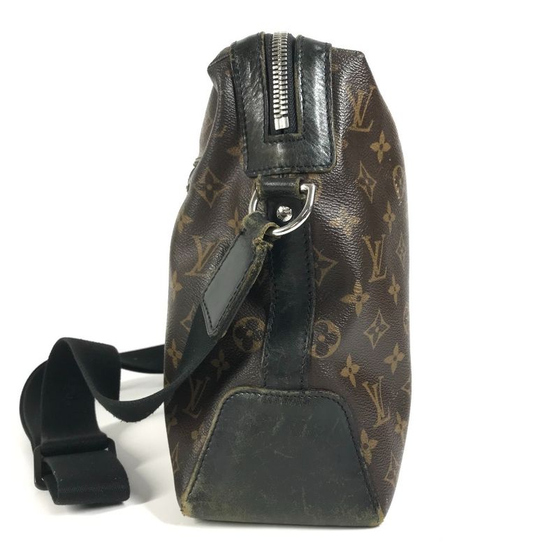 Louis Vuitton Shoulder Bag Torres M40387 Monogram Macassar Canvas Brown