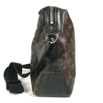 Louis Vuitton Shoulder Bag Torres M40387 Monogram Macassar Canvas Brown