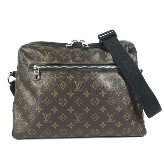 Louis Vuitton Shoulder Bag Torres M40387 Monogram Macassar Canvas Brown