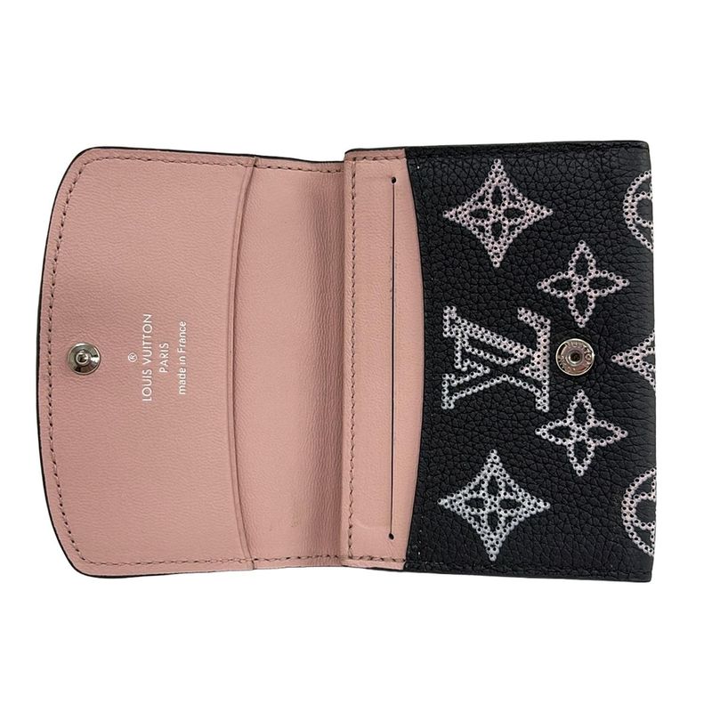 Louis Vuitton Business Card Case Mahina Enveloppe Carte De Visite M81660 Noir