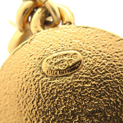 Chanel Earrings - Black And Gold Coco Mark / Star