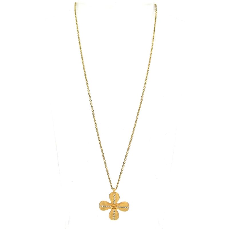 Chanel Necklace - Gold Coco Mark
