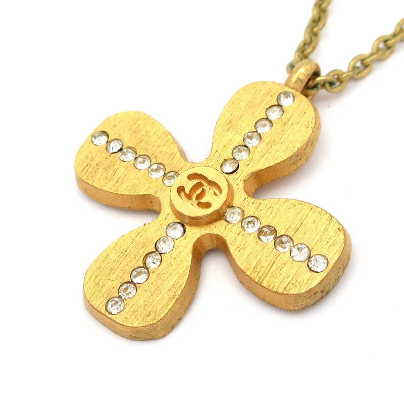 Chanel Necklace - Gold Coco Mark