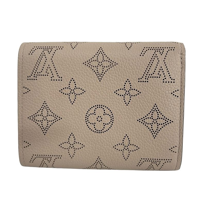Louis Vuitton Mahina Portefeuille Iris Compact M62542 Gallet Initials Engraved