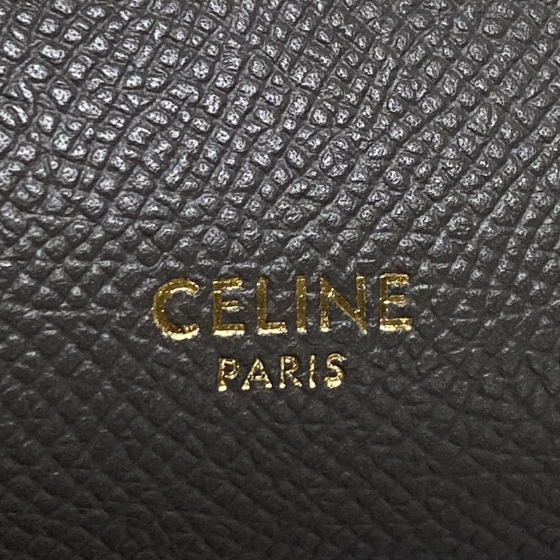 Celine Handbag Belt Bag Micro Dark Gray