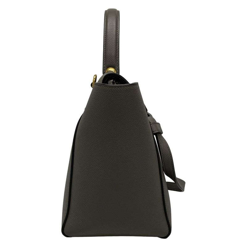 Celine Handbag Belt Bag Micro Dark Gray