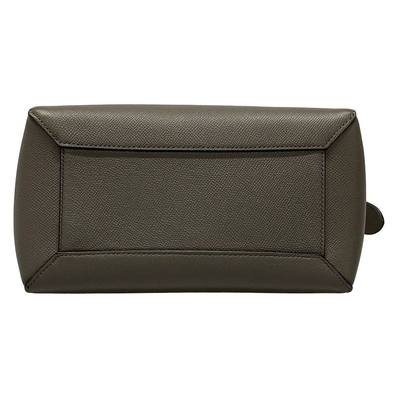 Celine Handbag Belt Bag Micro Dark Gray
