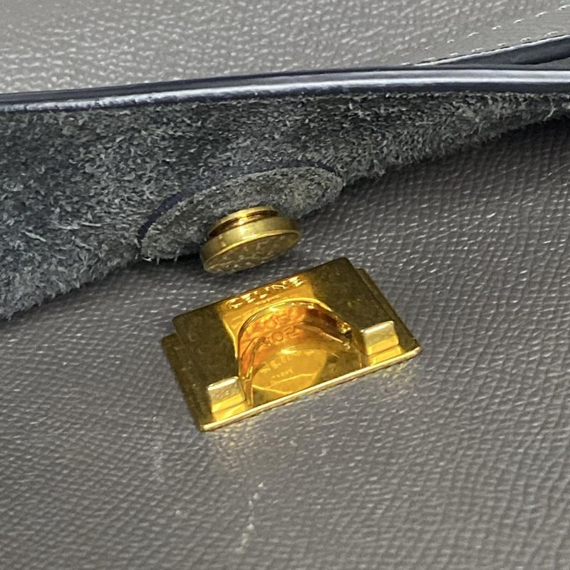 Celine Handbag Belt Bag Micro Dark Gray