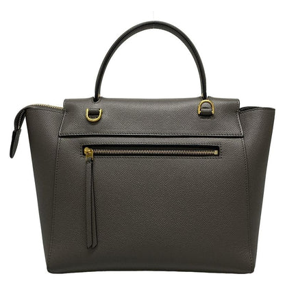 Celine Handbag Belt Bag Micro Dark Gray