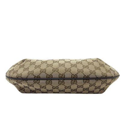 Gucci Shoulder Bag Sherry (web) 181092 Beige X Dark Brown X Multi Leather