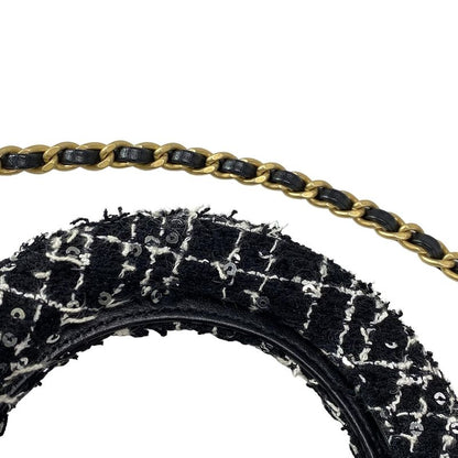 Chanel Shoulder Bag Mini Shopping Bag As4416/b16142/nu928 Black×white