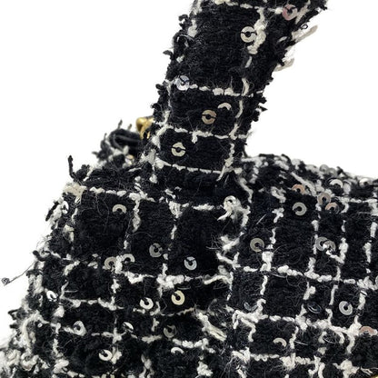 Chanel Shoulder Bag Mini Shopping Bag As4416/b16142/nu928 Black×white