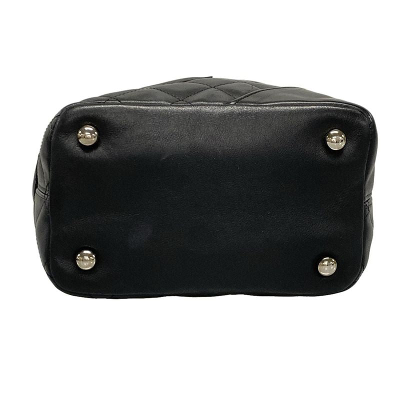 Chanel Cambon Line Small Tote A25166 Black Lambskin