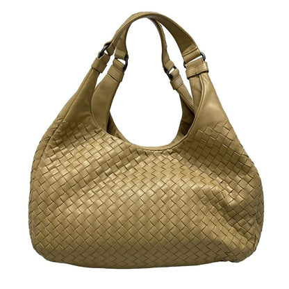 Bottega Veneta Tote Bag Medium Campana Bag Beige Leather