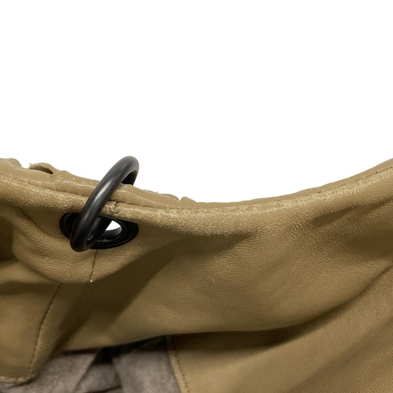 Bottega Veneta Tote Bag Medium Campana Bag Beige Leather