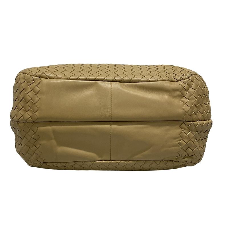 Bottega Veneta Tote Bag Medium Campana Bag Beige Leather