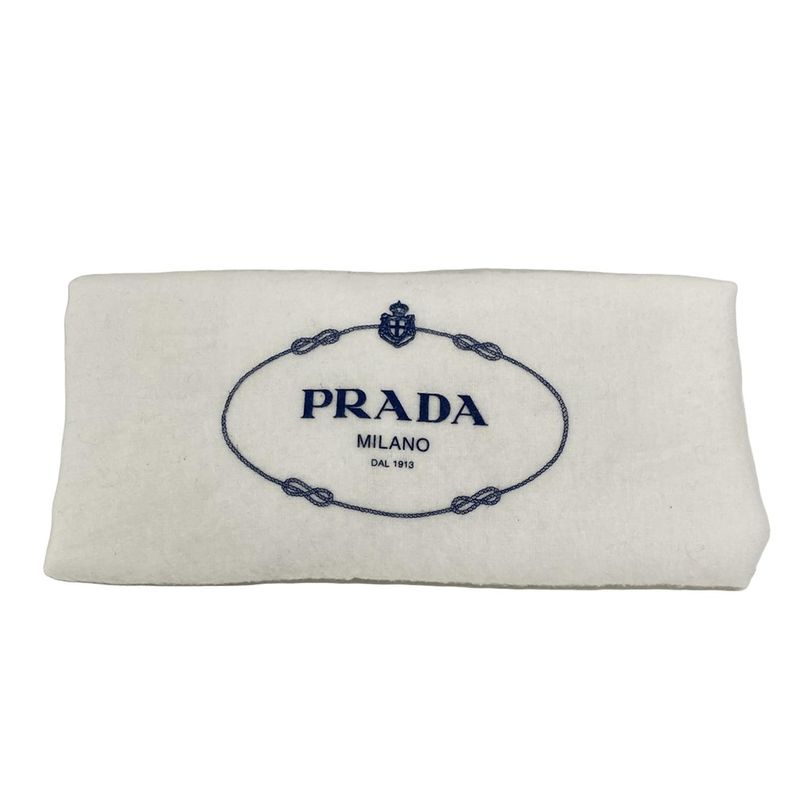 Prada Crochet Tote Bag 1bg393 Natural (beige) Raffia Style / Leta Ring Logo