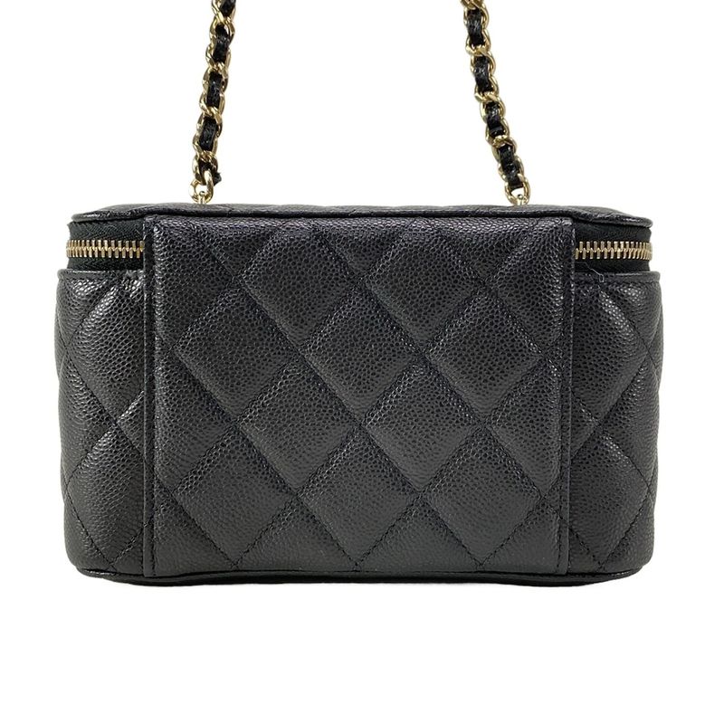 Chanel Shoulder Bag Matelasse Ap1341 Black Chain Shoulder / Gold Hardware /