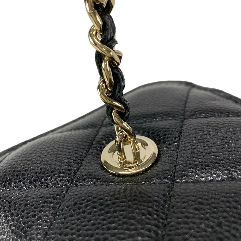 Chanel Shoulder Bag Matelasse Ap1341 Black Chain Shoulder / Gold Hardware /