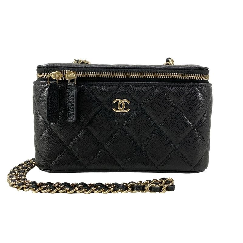 Chanel Shoulder Bag Matelasse Ap1341 Black Chain Shoulder / Gold Hardware /