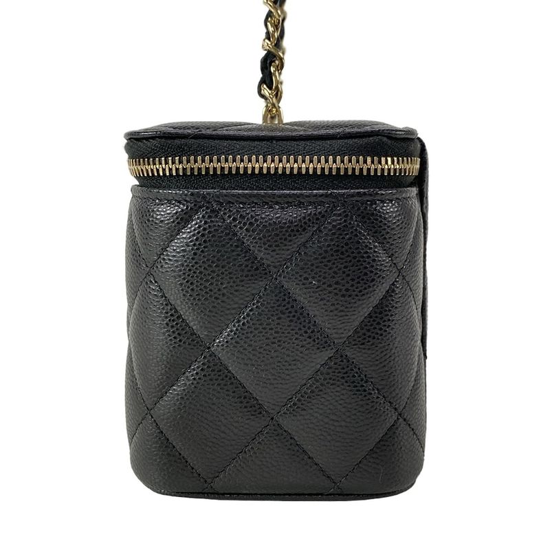 Chanel Shoulder Bag Matelasse Ap1341 Black Chain Shoulder / Gold Hardware /