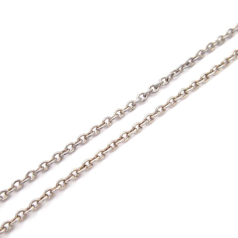 Tiffany & Co Necklace By-the-yard Diamonds And Silver 9p Diamonds
