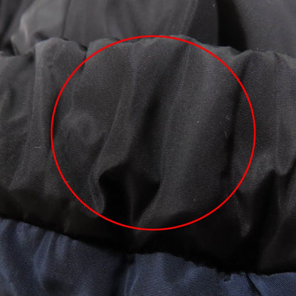 Prada 23AW 29y132re-nylon Triangle Logo Cropped 2WAY Down Jacket Black 40