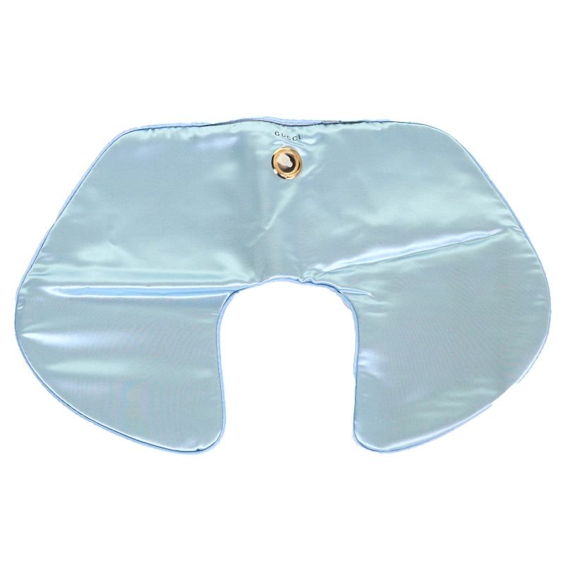 Gucci 662431 100% Silk Botanical Travel Set 3-piece Set Eye Mask Air Pillow